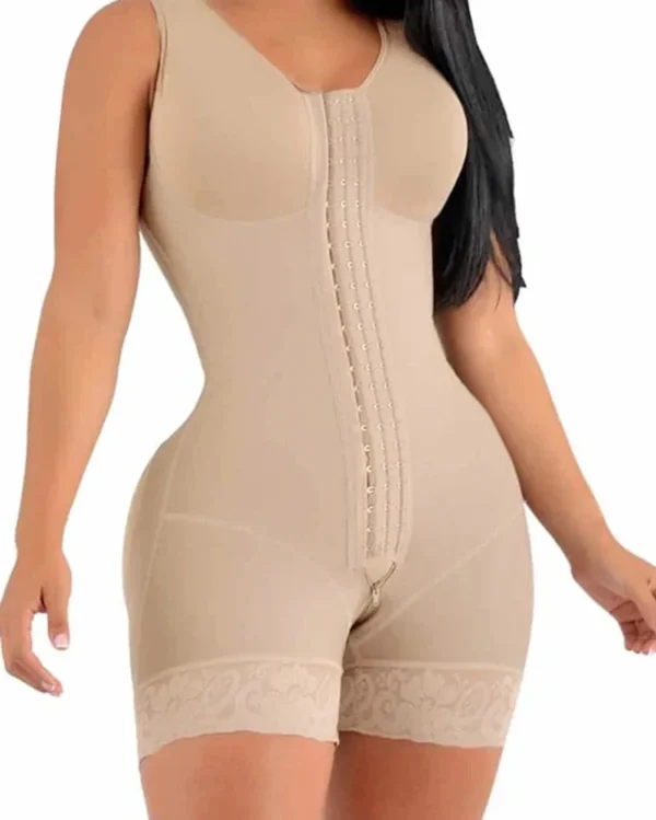 High Compression Full Body Shaper – Postpartum Slimming with Bust Support