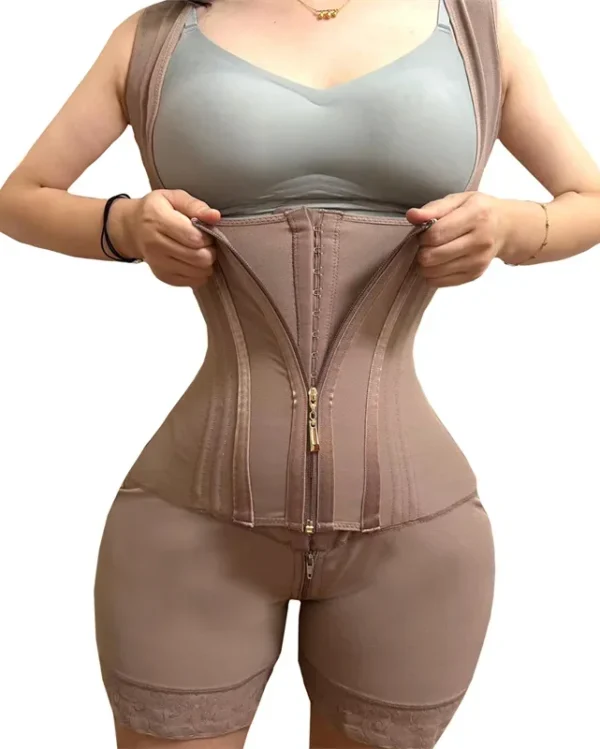 Women's High Compression Shapewear – Waist Trainer Faja for BBL, Stage 2 & Post-Surgery Recovery