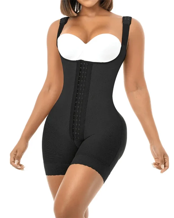 Tummy Control Waist Trainer – Slimming Body Shaper with Adjustable Straps
