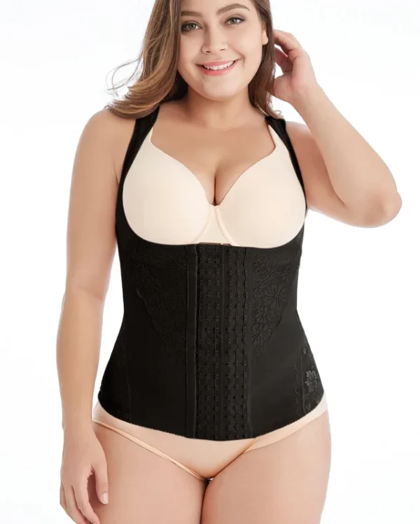 FallSweet Waist Trainer Corset – Flat Belly Shaper (S–6XL)